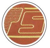 TSEIL Stickerei auf Leder 
